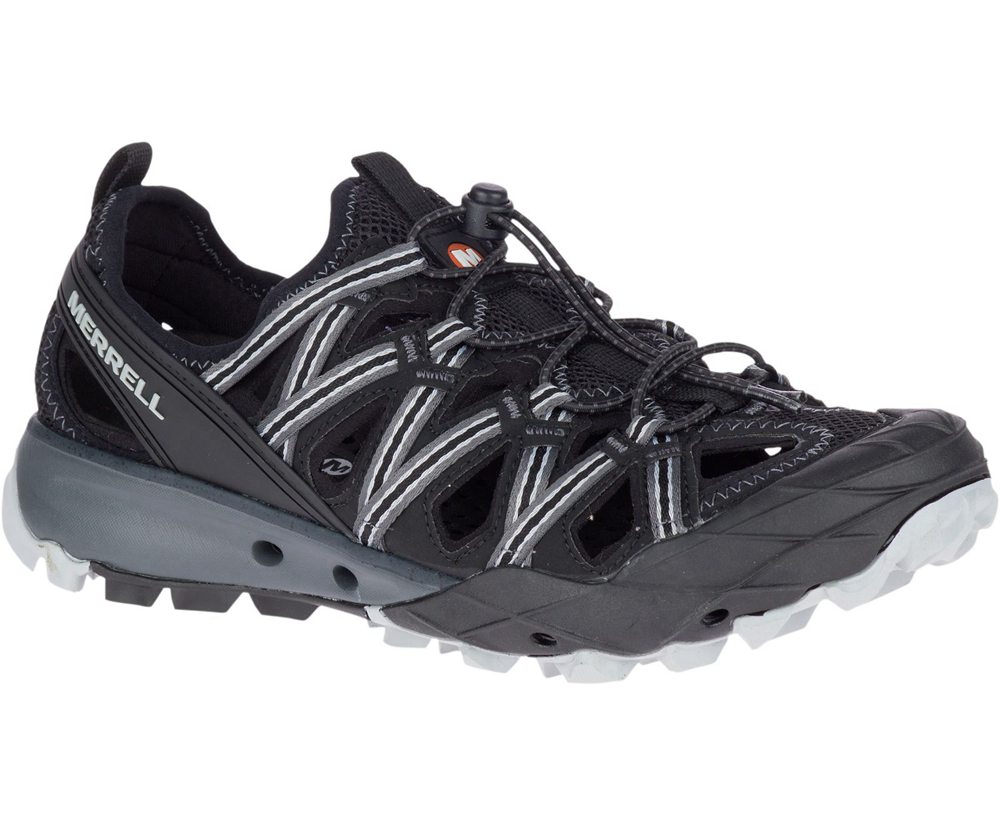 Sandálias Homem - Merrell Choprock Sieve - Pretas - YXI319247